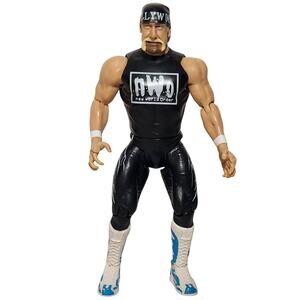 Hollywood Hulk Hogan 6.75" Wrestling Figure NWO Jakks Pacific 2001 Pre-owned
